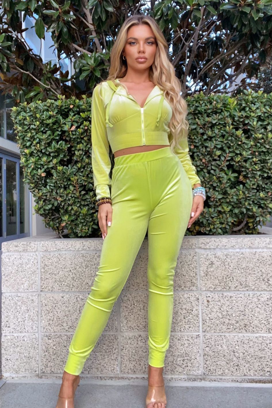 Lime Two Piece Set