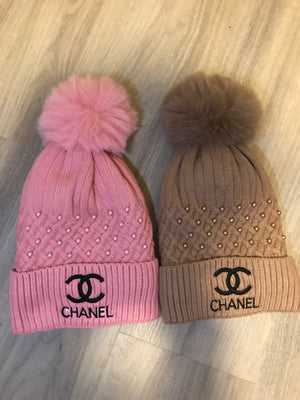 Sassy Girl Pearls Beanie