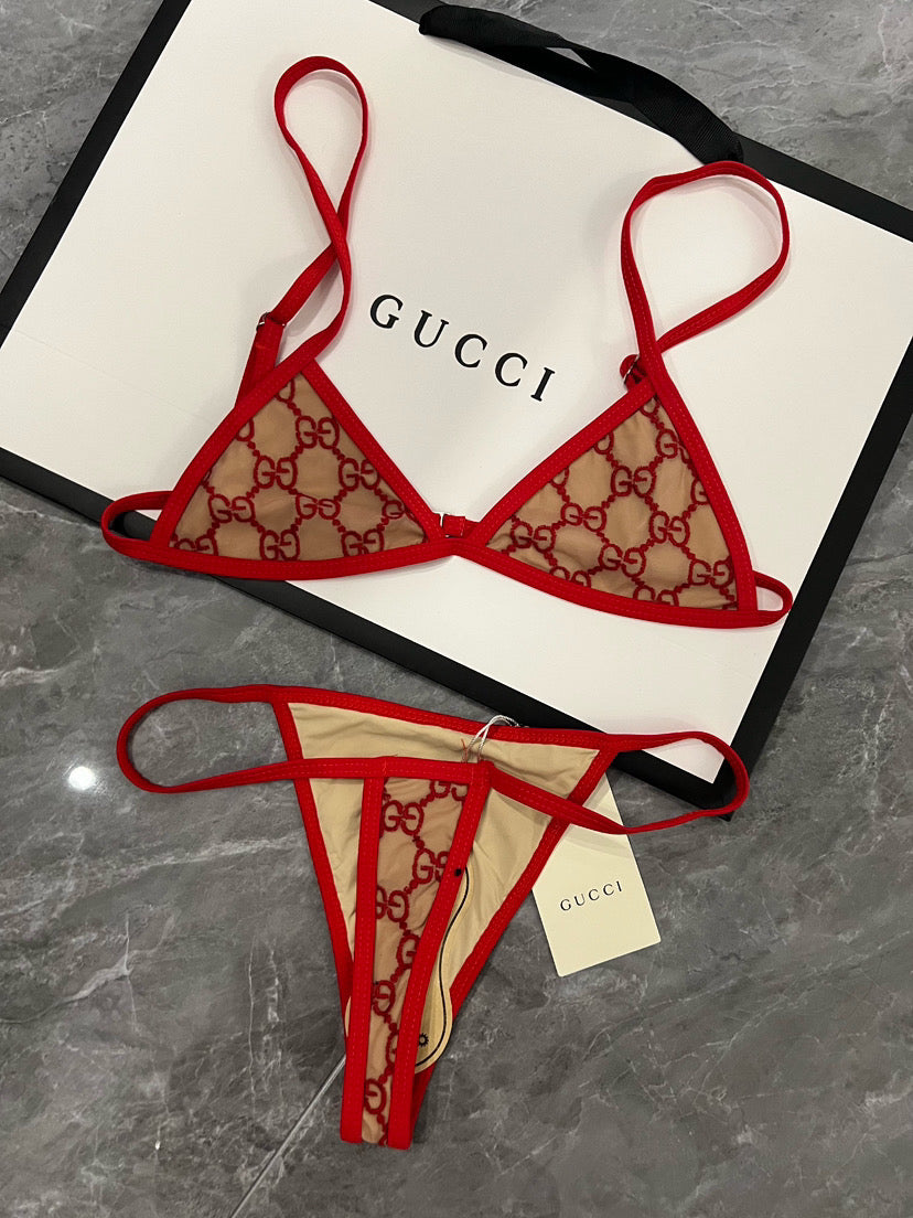 Cheeky Lace Double G Bikini