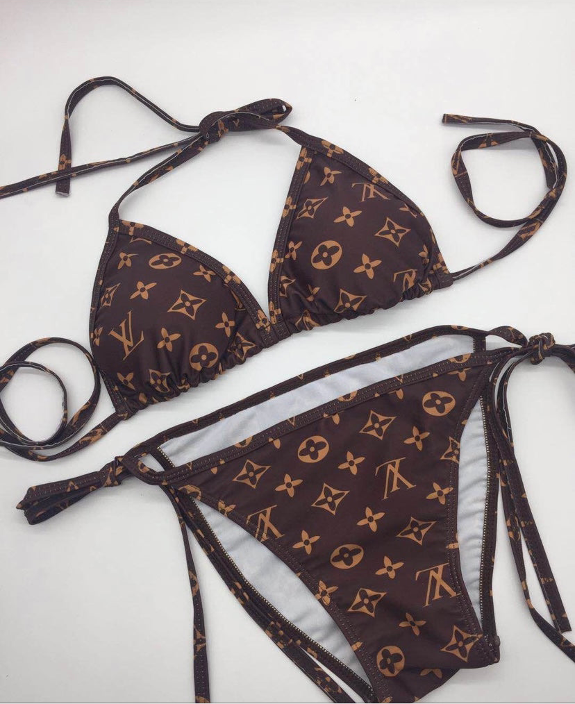 Brown Mono Bikini