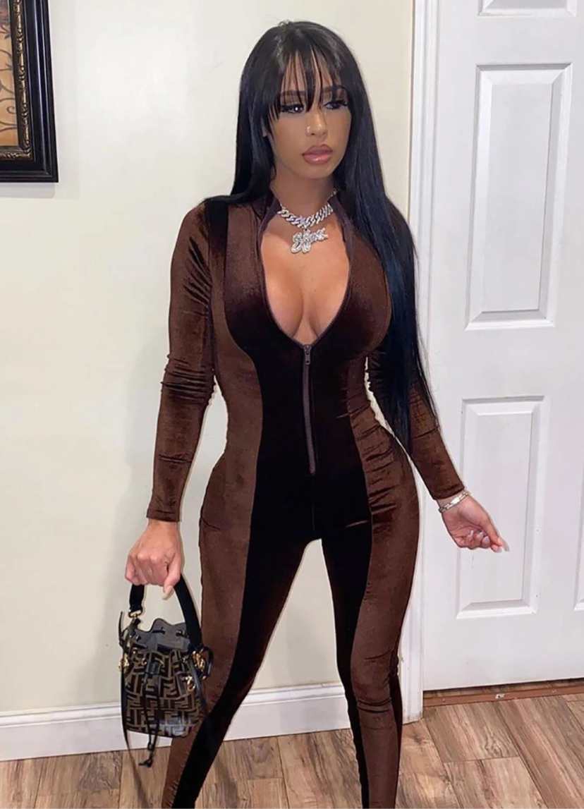 Velvet Jumpsuit