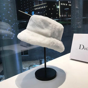 Faux Fur Bucket Hat