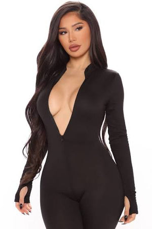 Long Sleeved Jumpsuit