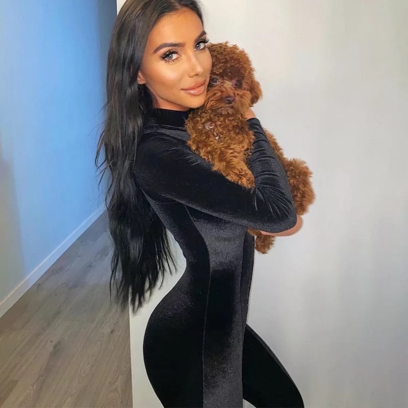 Velvet Jumpsuit