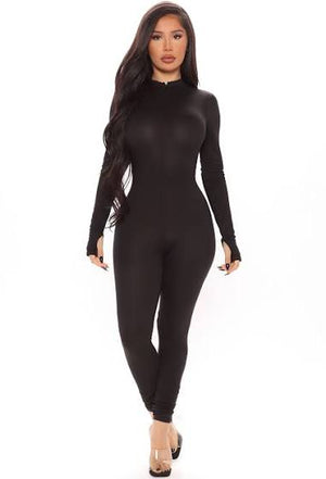 Long Sleeved Jumpsuit